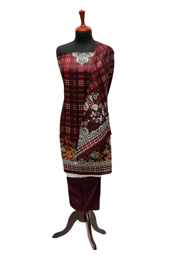 Royal Designer Lawn`23 D#603 Purple