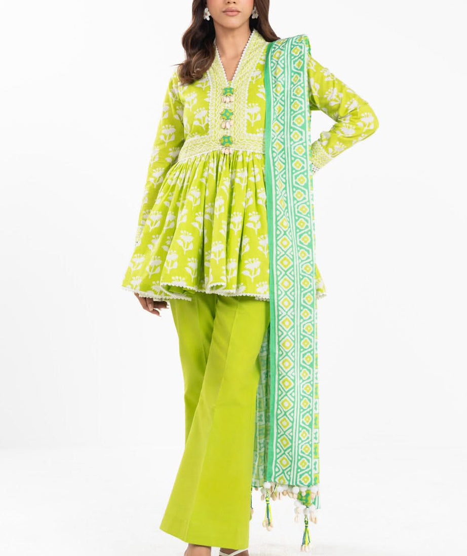 AL Karam S/S Lawn`25 SS#15.1 (Green)