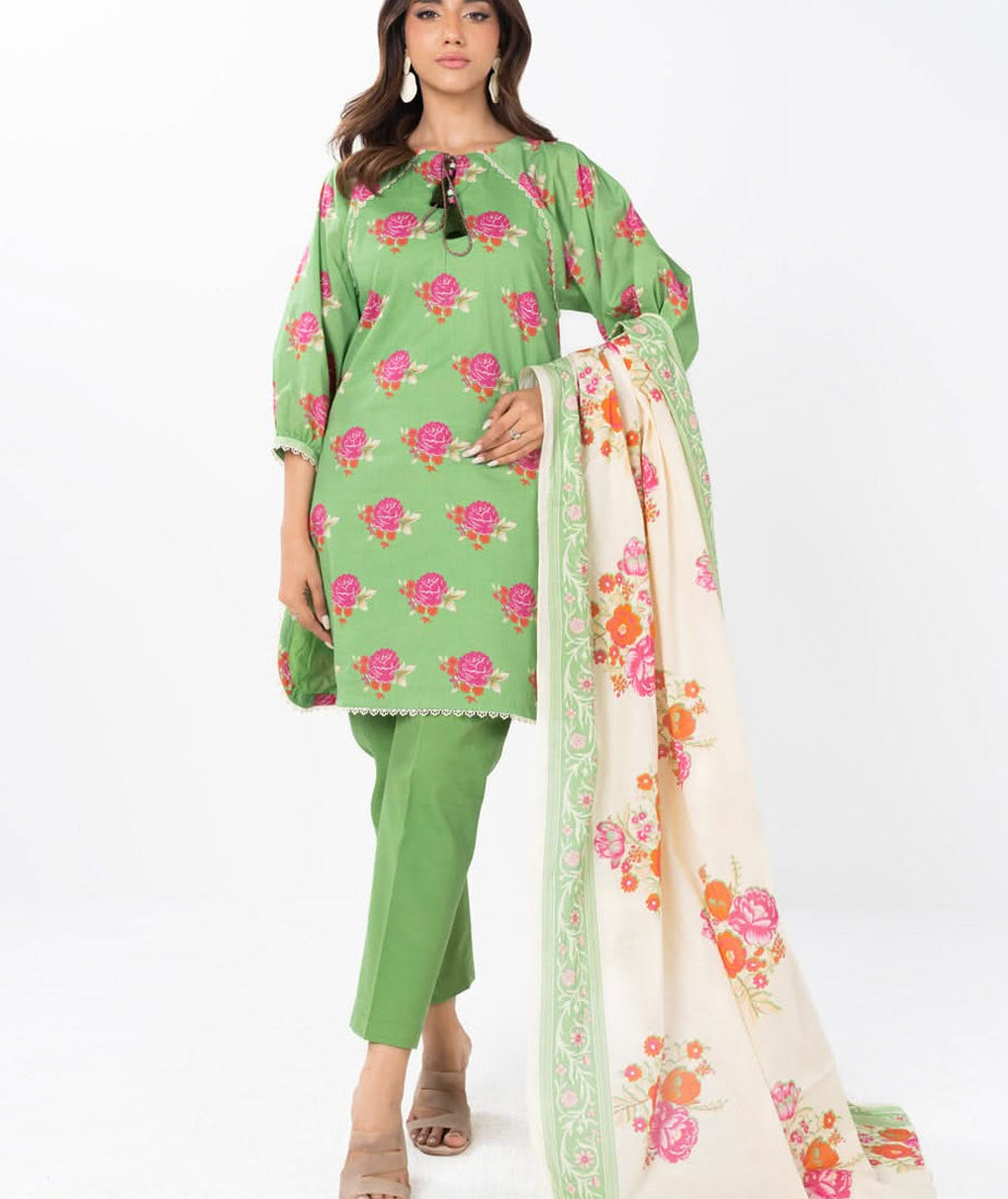 AL Karam S/S Lawn`25 SS#22.1 (Green)