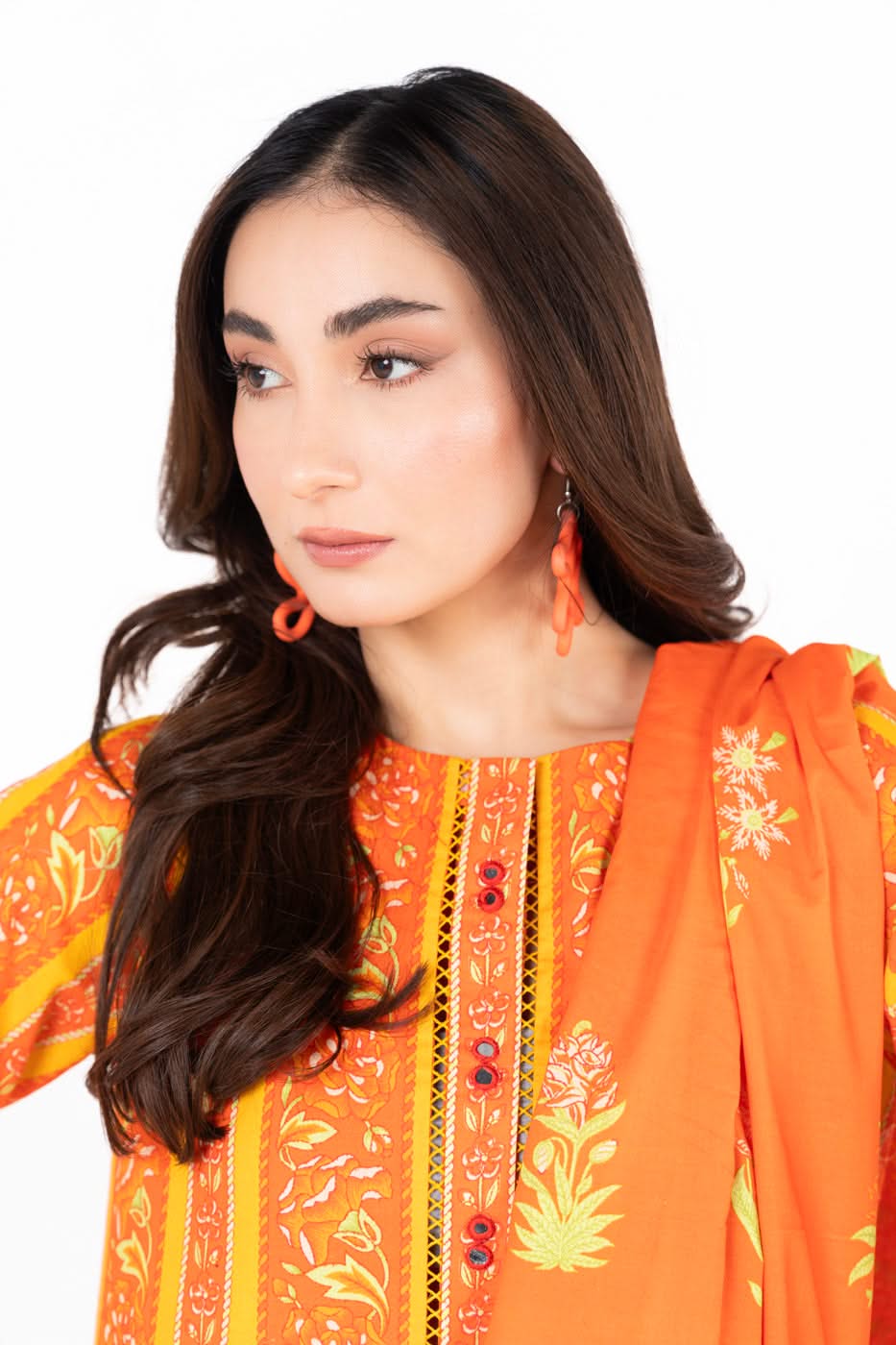 AL Karam S/S Lawn`25 SS#23.1 (Orange)