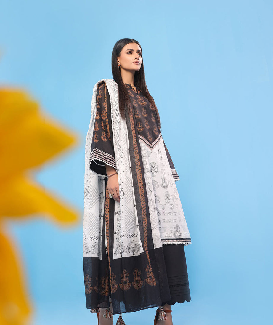 Al-Karam S/S Lawn`23 SS#24 Black