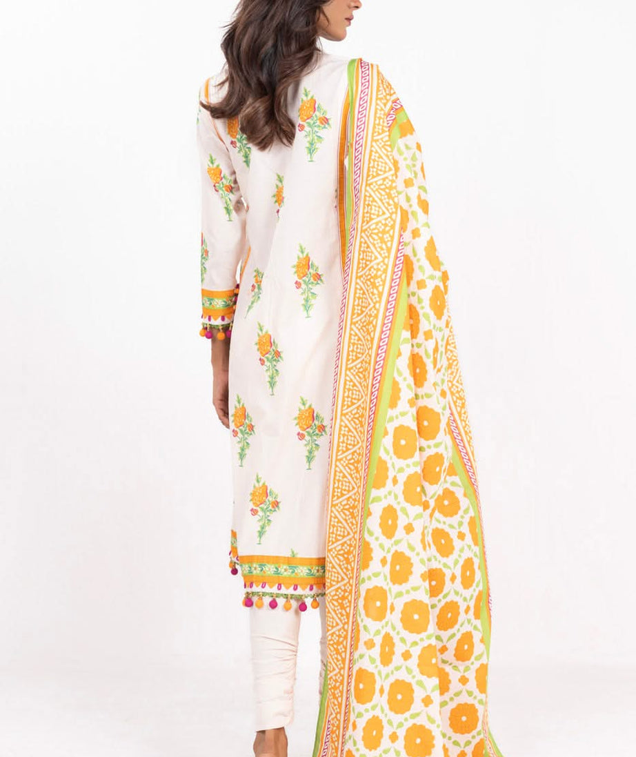 AL Karam S/S Lawn`25 SS#24.1 (Off White)
