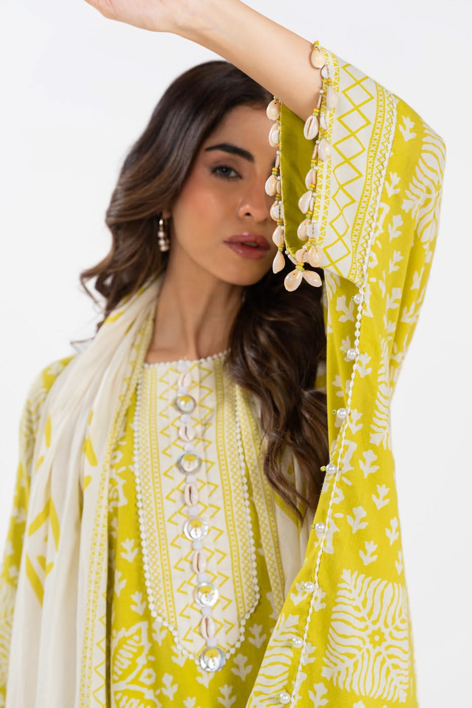 AL Karam S/S Lawn`25 SS#27.1 (Green)