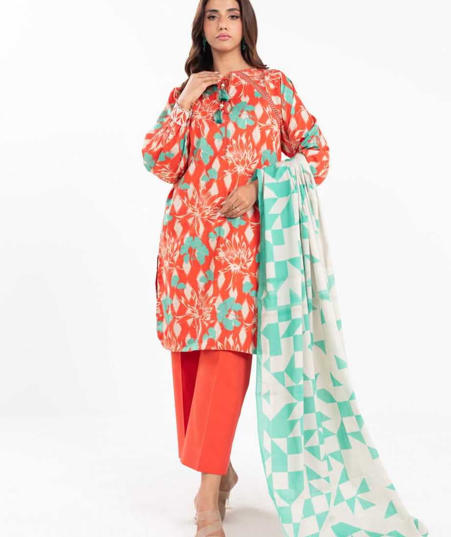AL Karam S/S Lawn`25 SS#70 (Orange)