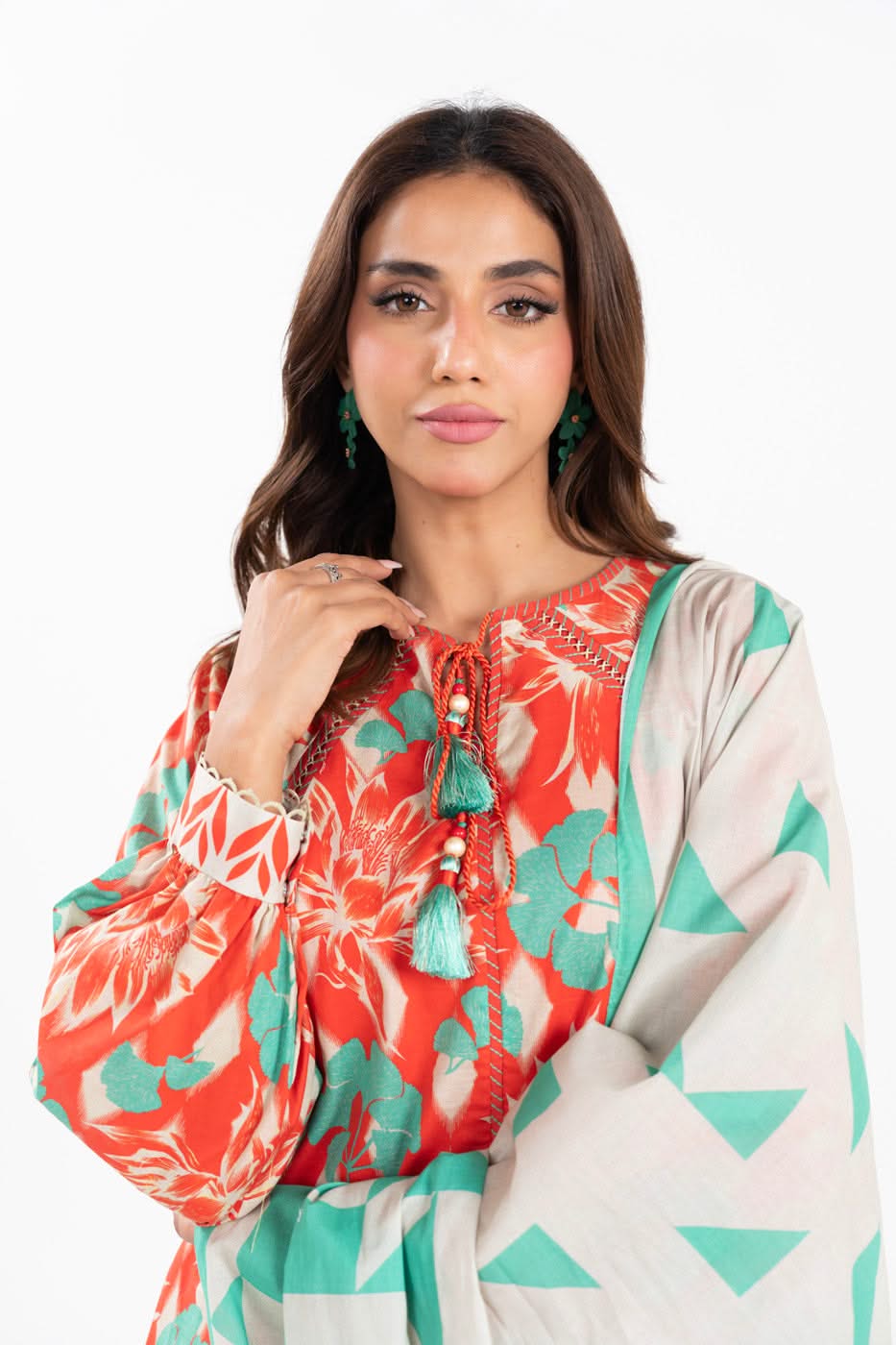 AL Karam S/S Lawn`25 SS#70 (Orange)