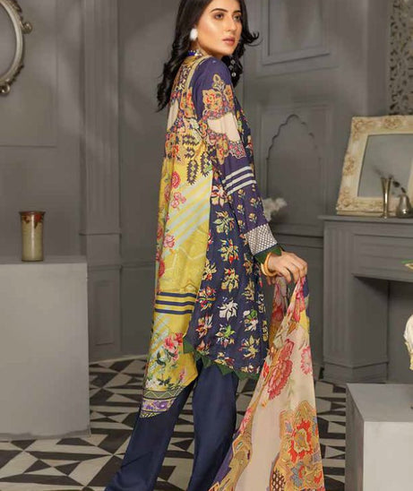 SS Rangoli Emb Lawn`21 D#08 (Vol-2)