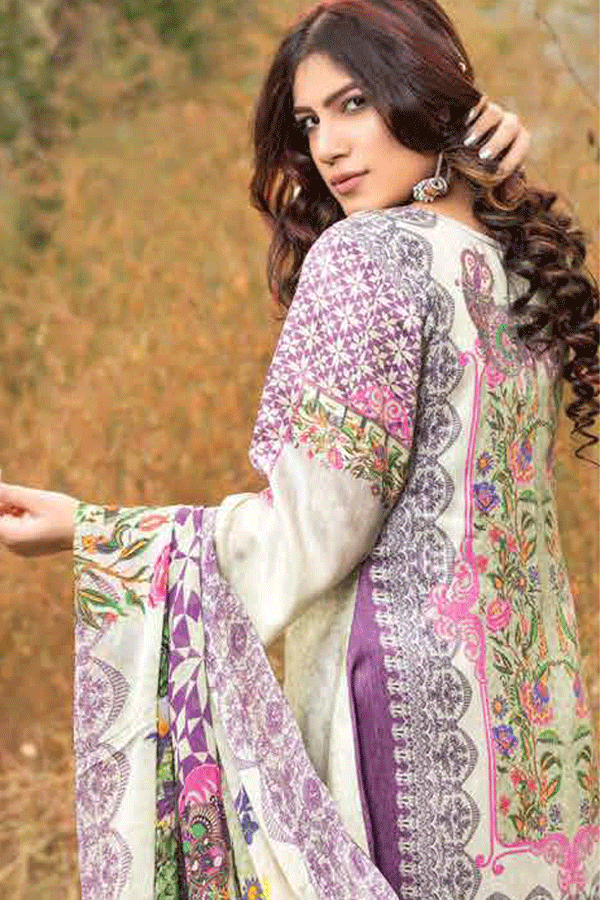 Sanam Saeed Viscose C/Dupatta`20 D#3