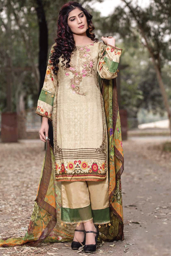 Sanam Saeed Viscose C/Dupatta`20 D#6