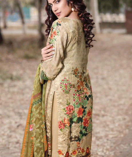 Sanam Saeed Viscose C/Dupatta`20 D#6