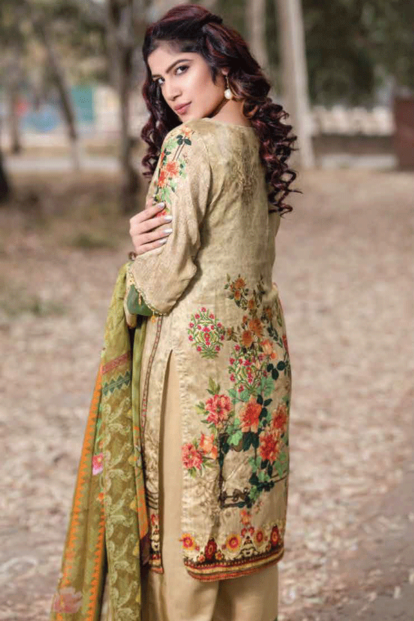 Sanam Saeed Viscose C/Dupatta`20 D#6