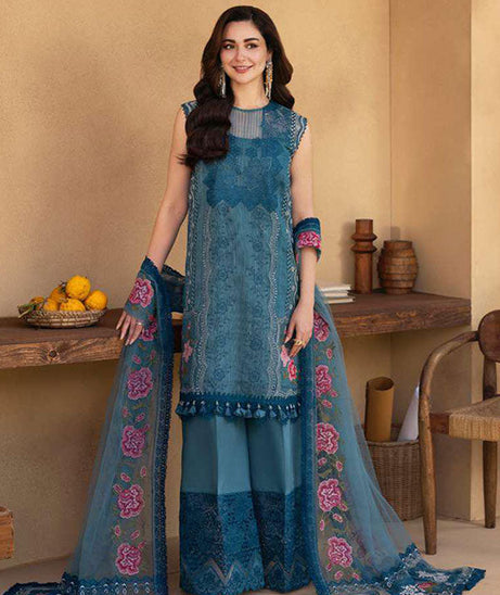 Saira Rizwan Luxury Unstitched Lawn'25 SRL#12 (Alma)