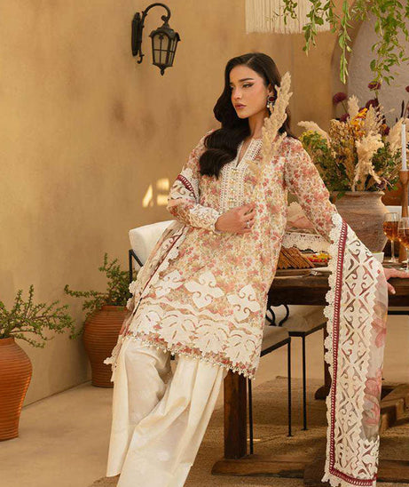Saira Rizwan Luxury Unstitched Lawn'25 SRL#06 (Maya)