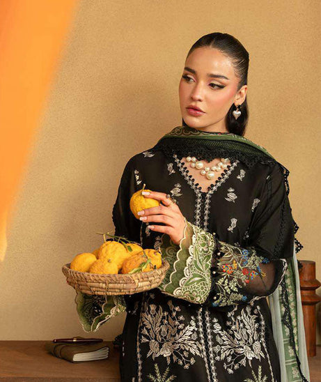 Saira Rizwan Luxury Unstitched Lawn'25 SRL#07 (Mary)