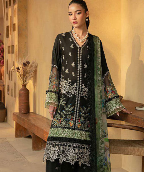 Saira Rizwan Luxury Unstitched Lawn'25 SRL#07 (Mary)