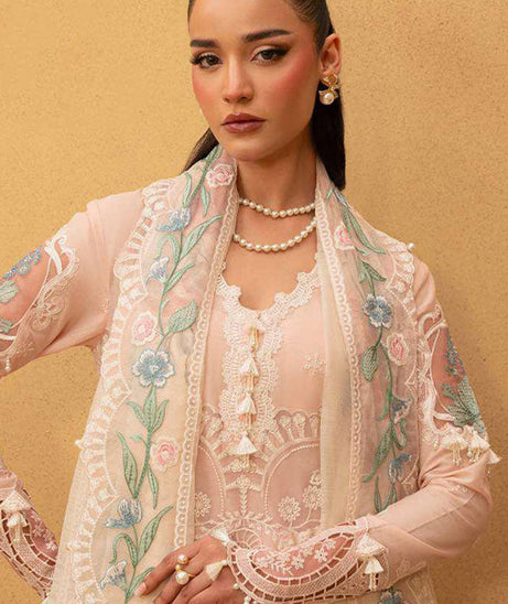 Saira Rizwan Luxury Unstitched Lawn'25 SRL#09 (Freya)