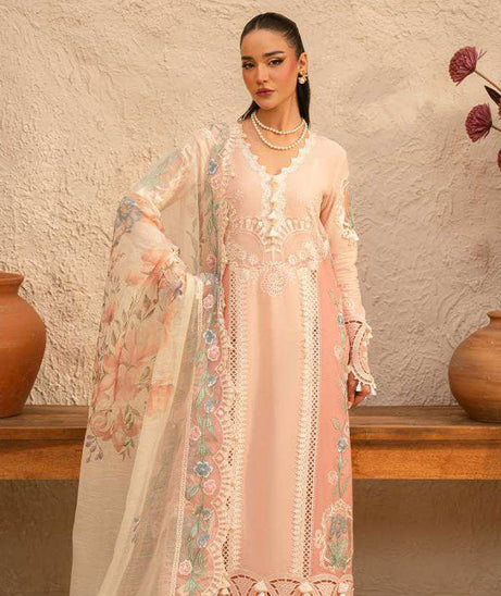 Saira Rizwan Luxury Unstitched Lawn'25 SRL#09 (Freya)