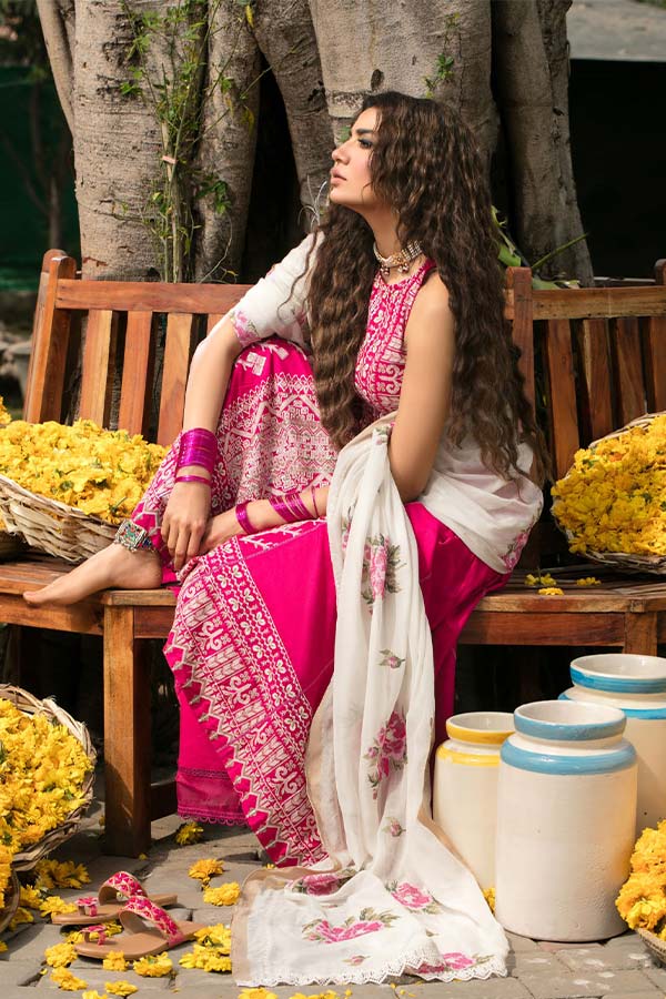 Saira Rizwan X Ittehad Lawn'22 SR#8