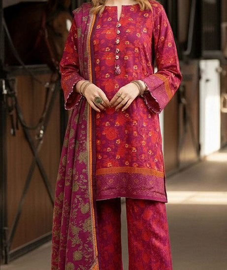 Sana & Sara Print Khaddar`25 D#233