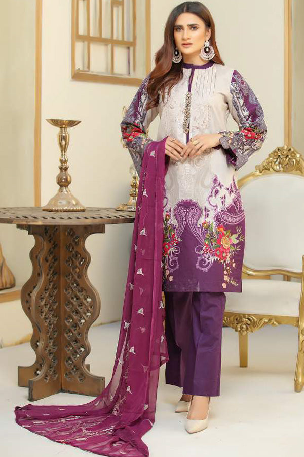 Sanam Saeed Fabura E/Lawn`21 D#03