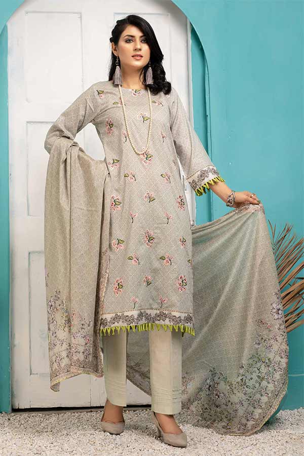 Sanam Saeed Rangoli J/Lawn'22 D#9