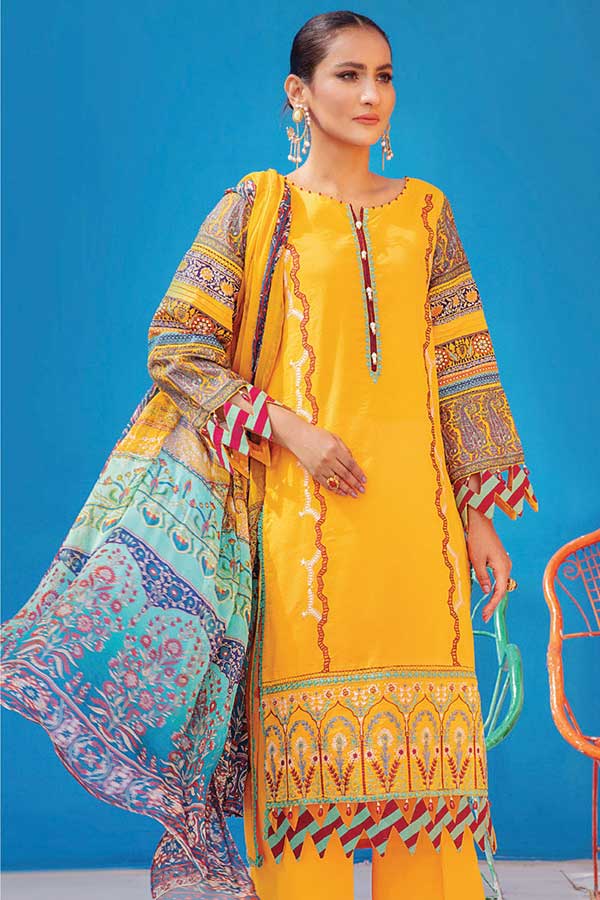 Sanam Saeed Rangoli Lawn'23 D#03