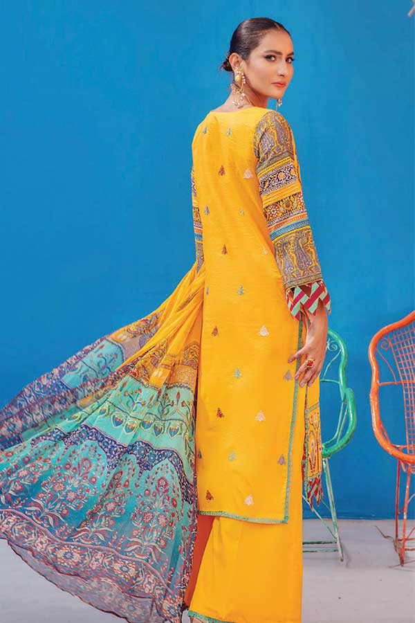 Sanam Saeed Rangoli Lawn'23 D#03