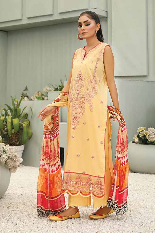 Sanam Saeed Zohra Lawn`23 D#03