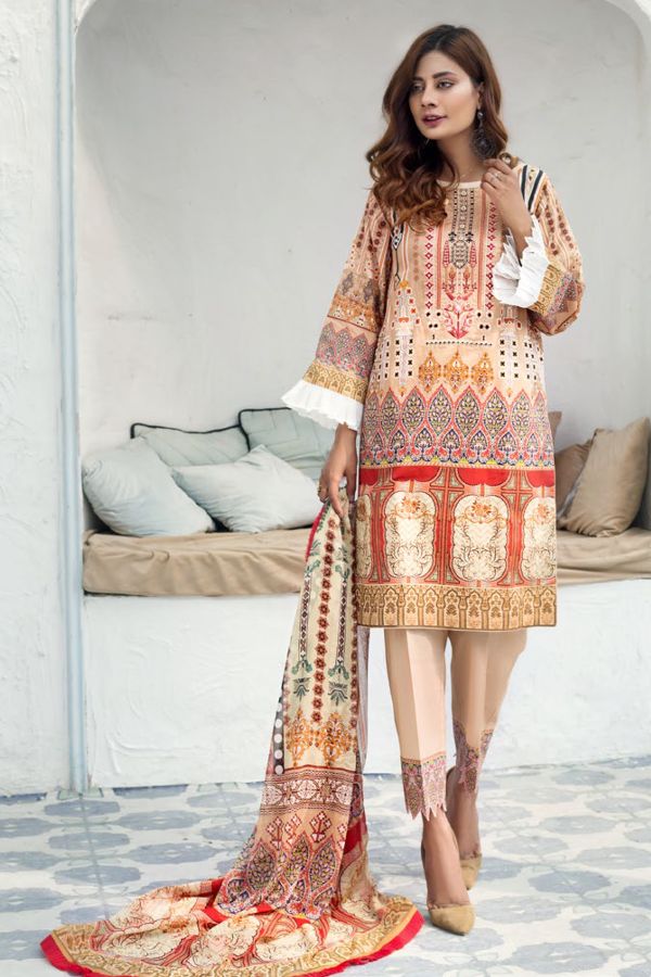 Sanoor S/S Lawn`21 D#264