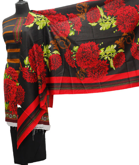 Satrangi Classic Linen`21 D#1 (Red)