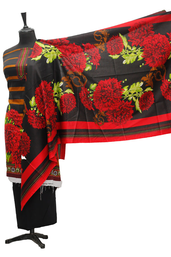 Satrangi Classic Linen`21 D#1 (Red)