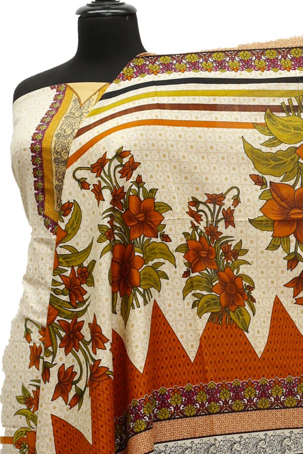 Satrangi Classic Linen`21 D#354 (Mustard)