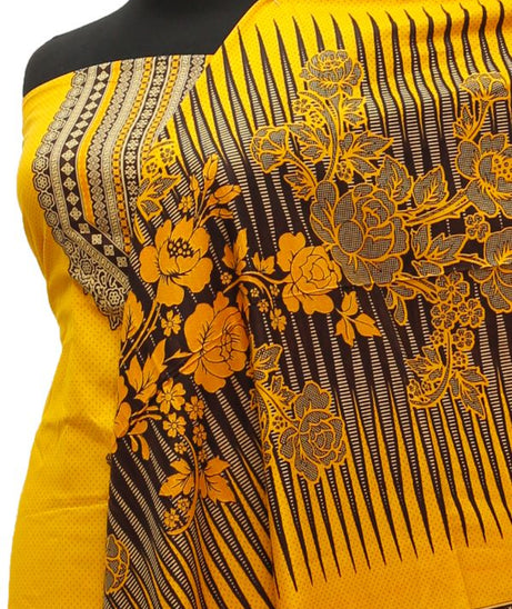 Satrangi Classic Linen`21 D#358 (Yellow)