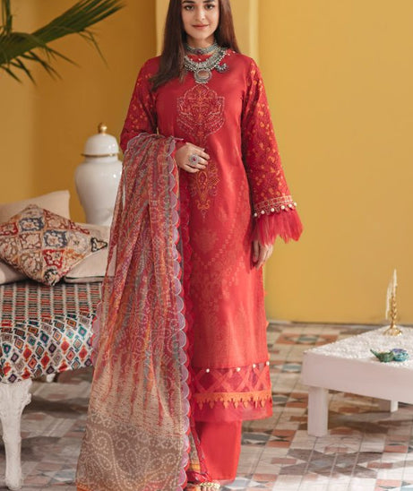 Seran Wasl Unstitched Collection`22 D#14