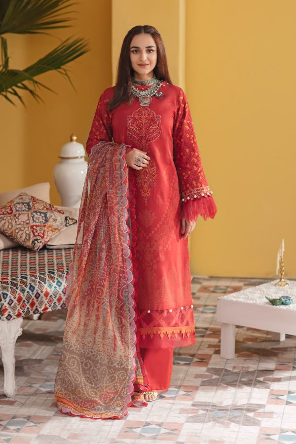 Seran Wasl Unstitched Collection`22 D#14