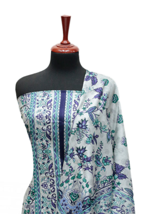 Serene Digital Print Lawn`25 D#338 (D Grey)