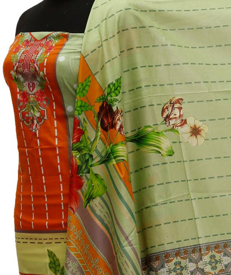 Shahin Star Classic Lawn'21 D#7017 L Green