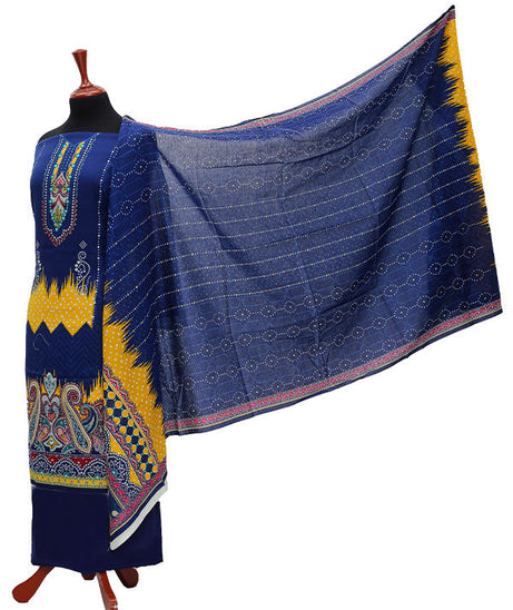 Shahin Star Swiss Voil'21 D#5011 Blue