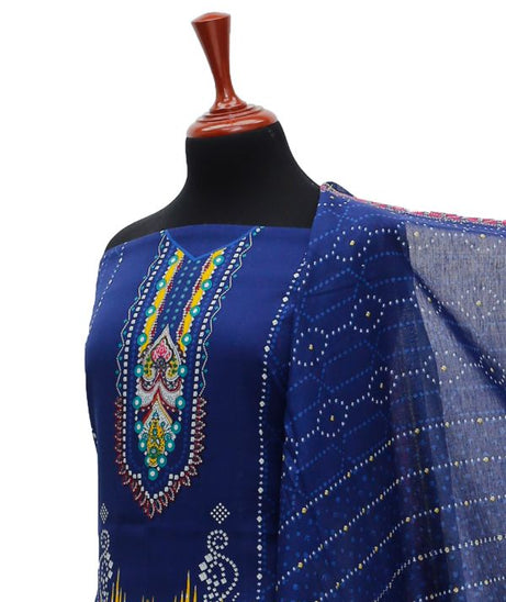 Shahin Star Swiss Voil'21 D#5011 Blue