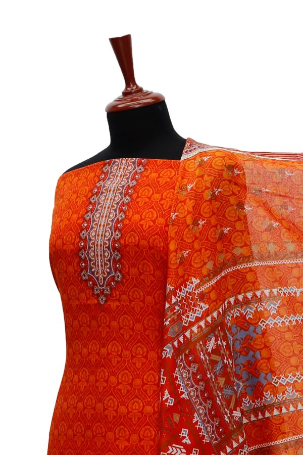Shahin Star Swiss Voil'21 D#5018 Orange