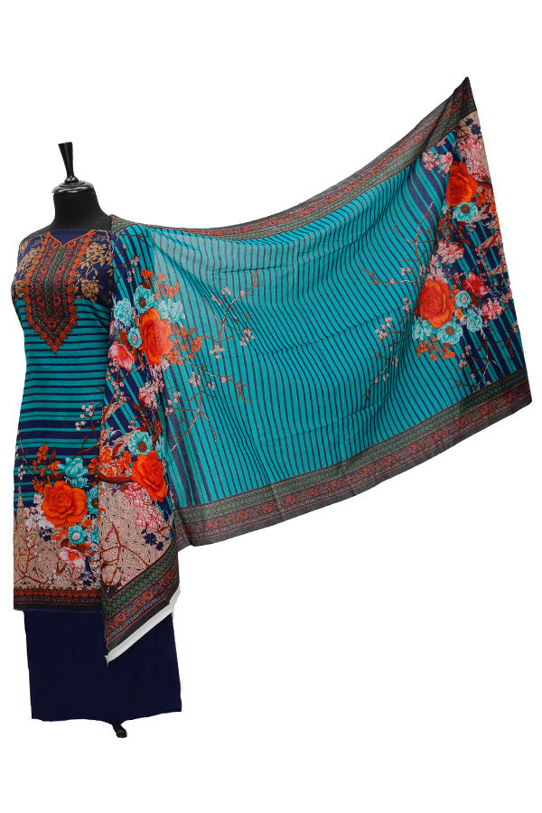 Shahin Star Swiss Voil'21 D#5022 N Blue