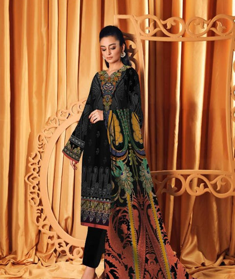Shahnoor D/Classic Lawn`22 D#144 Black