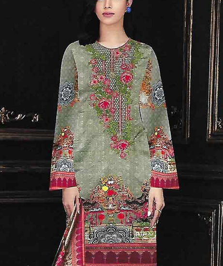 Shaista Azure Linen`21 D#HSU#117