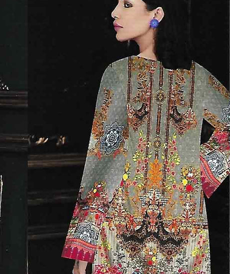 Shaista Azure Linen`21 D#HSU#117