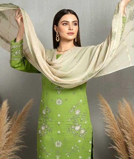 Shaista Contrast Emb Lawn`26 D#536