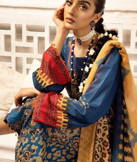 Shaista Digital Emb Lawn`23 D#341
