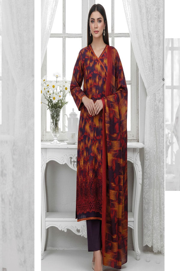 Shaista Emb Print Lawn '26 D# 501
