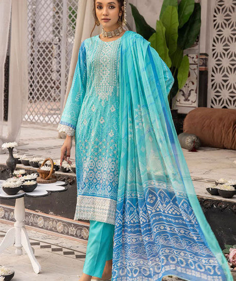 Shaista Haram Emb Lawn`23 D#19