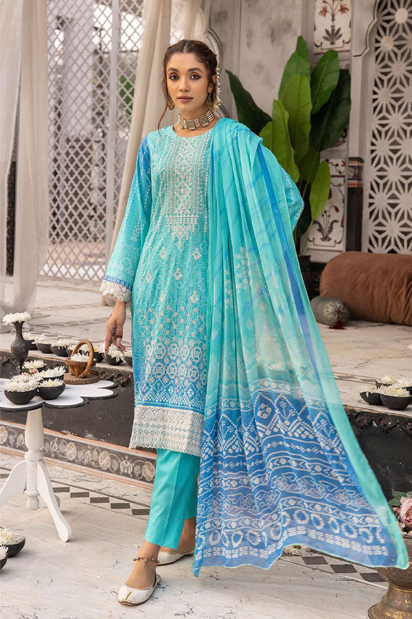 Shaista Haram Emb Lawn`23 D#19