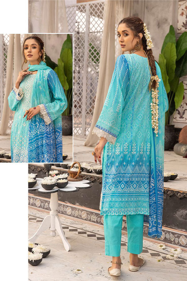 Shaista Haram Emb Lawn`23 D#19