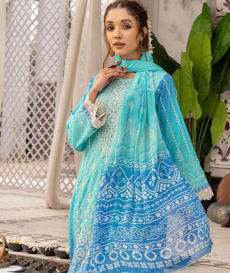 Shaista Haram Emb Lawn`23 D#19